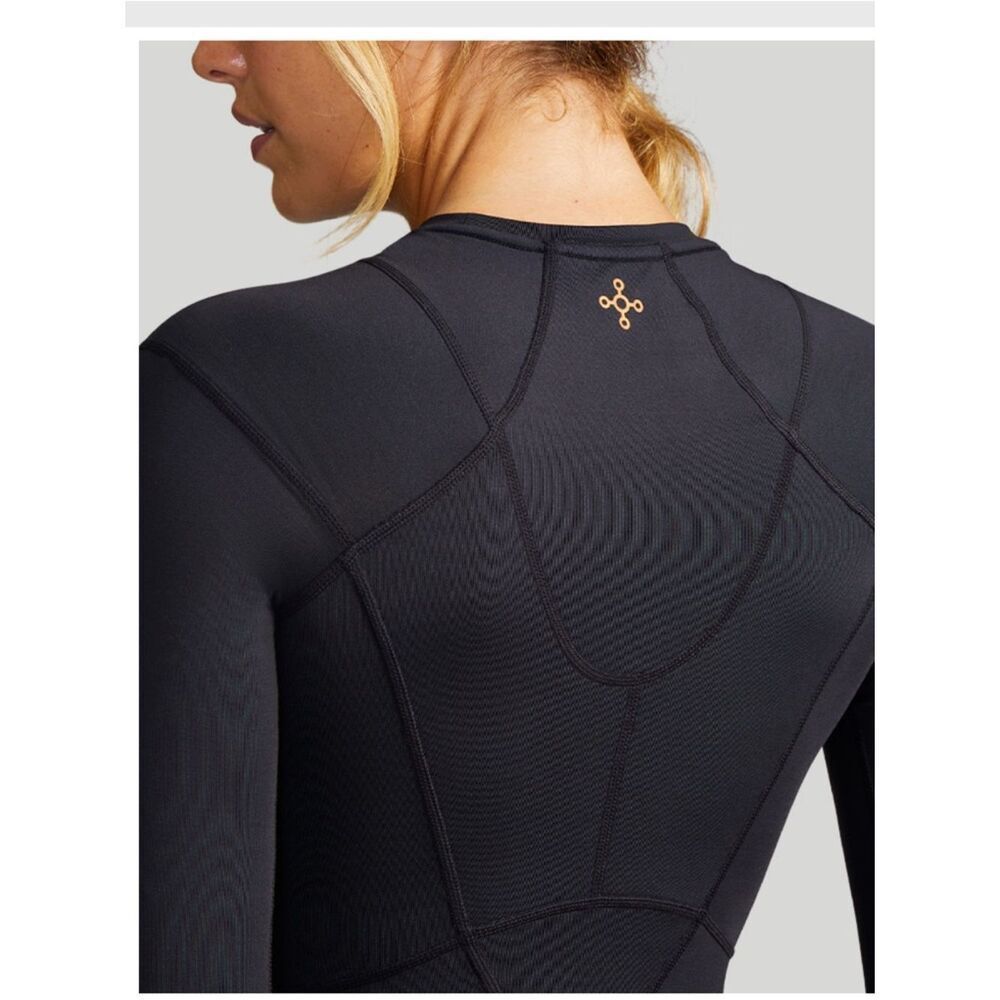 Tommie Copper Women's Long Sleeve Shoulder support Tee Black size small - Picture 2 of 11